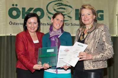 Verleihung ÖKOLOG Schule 